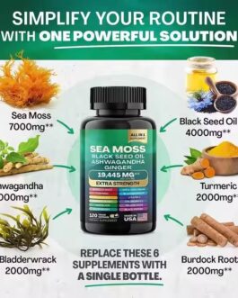 Sea Moss 16 in 1 Super Supplement Bundle